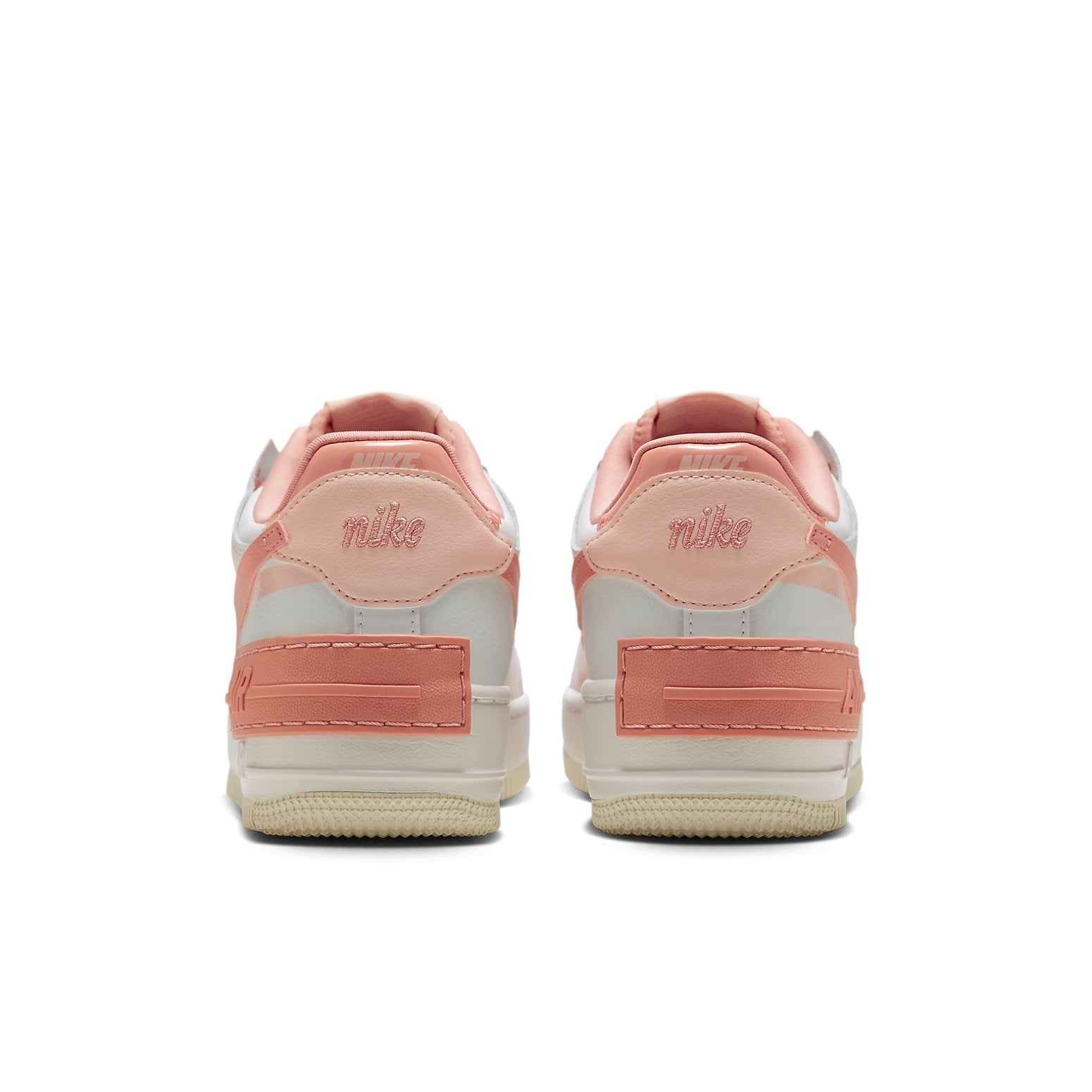 (WMNS) Nike Air Force 1 Shadow 'White Coral Pink' CJ1641-101 - 5