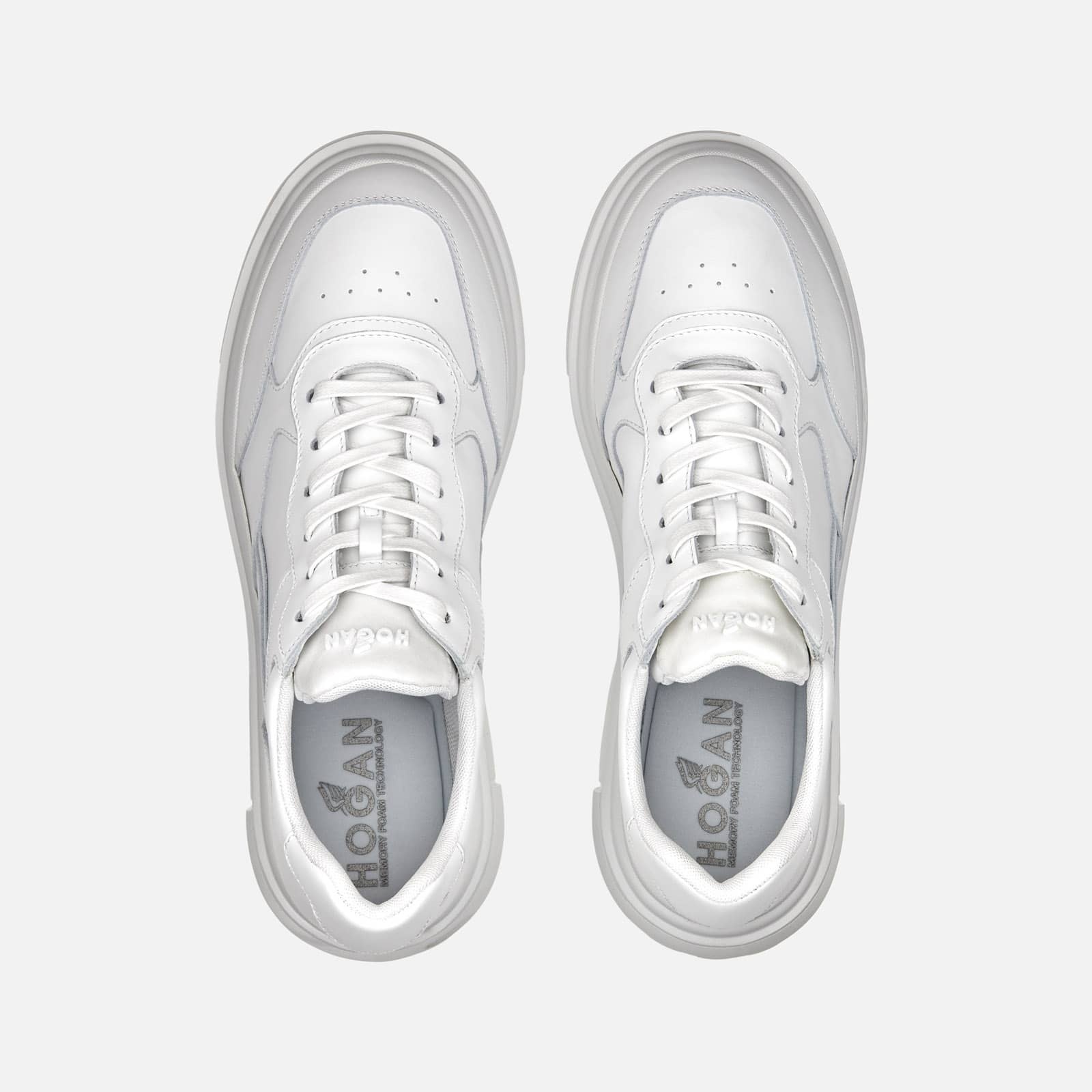 Lace-ups Hogan H629 White - 4
