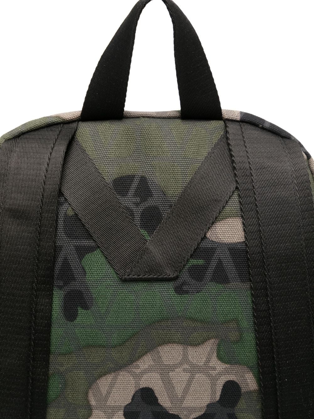 camouflage canvas backpack - 4