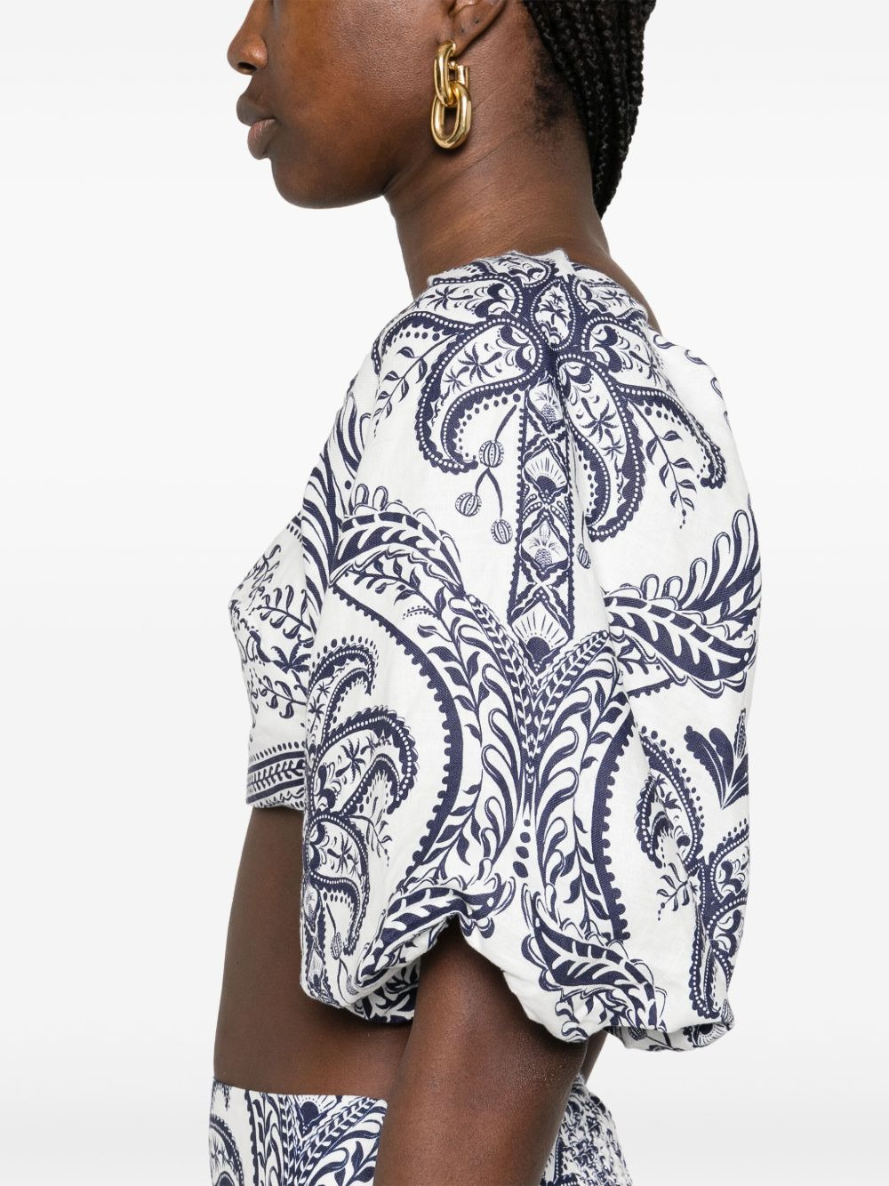tropical cameo top - 5