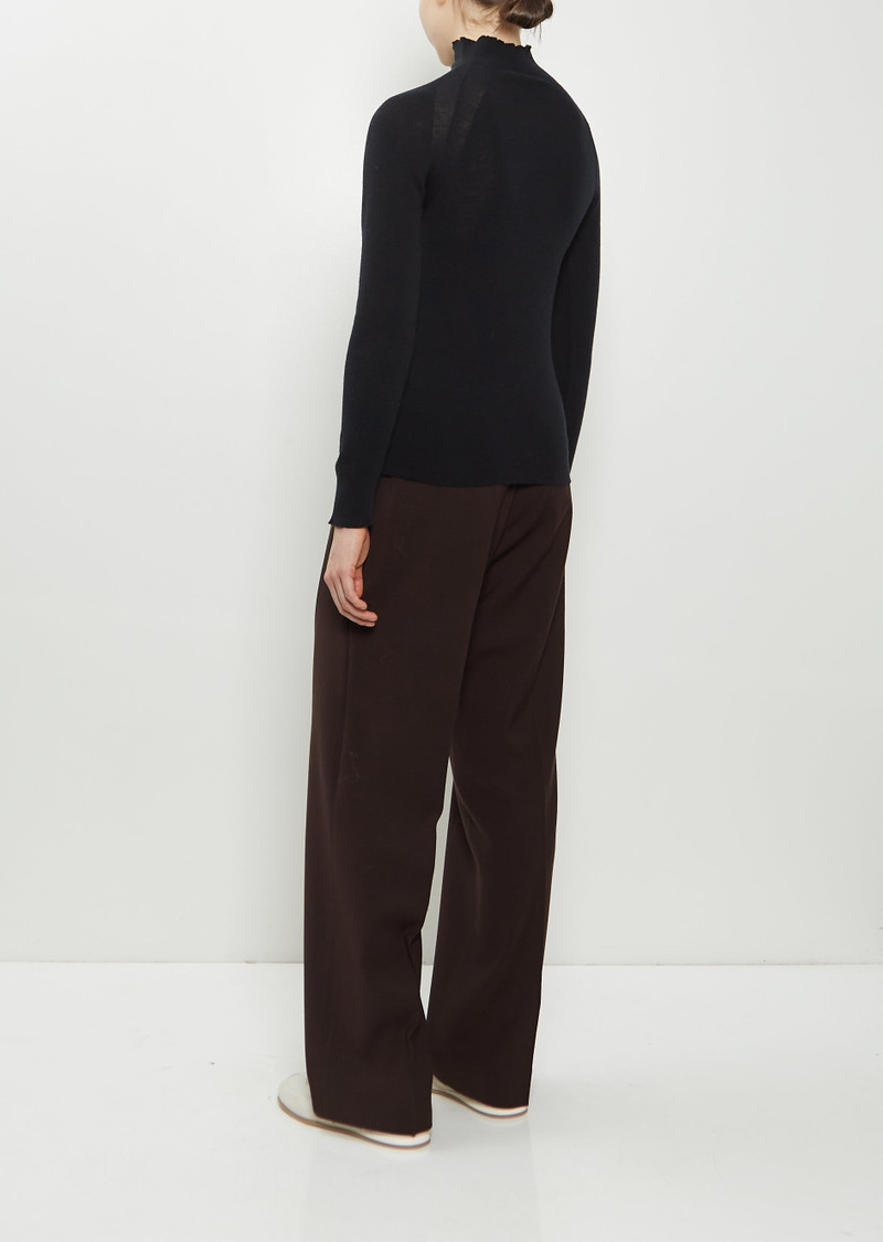 MARGARET HOWELL Ribbed Wool High Neck Jumper outlook