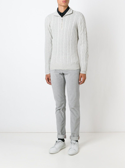 Loro Piana cable knit sweater outlook