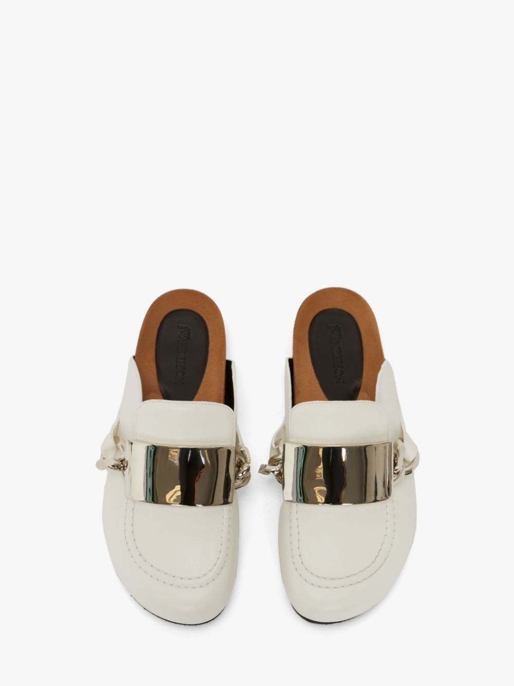 GOURMET CHAIN LOAFER MULES - 5