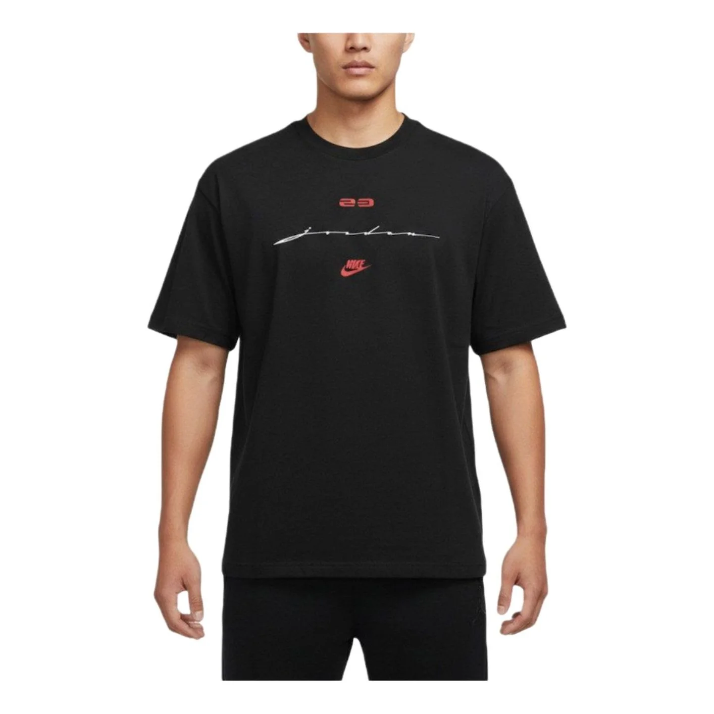 Air Jordan T-Shirt Asia Sizing 'Black' IF3015-010 - 1