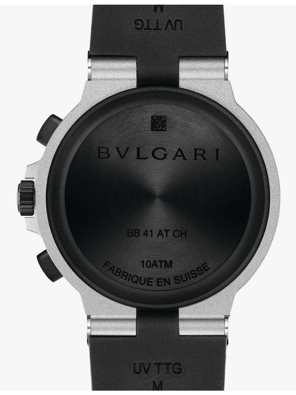 RE00017 BVLGARI BVLGARI aluminium and titanium automatic watch - 2