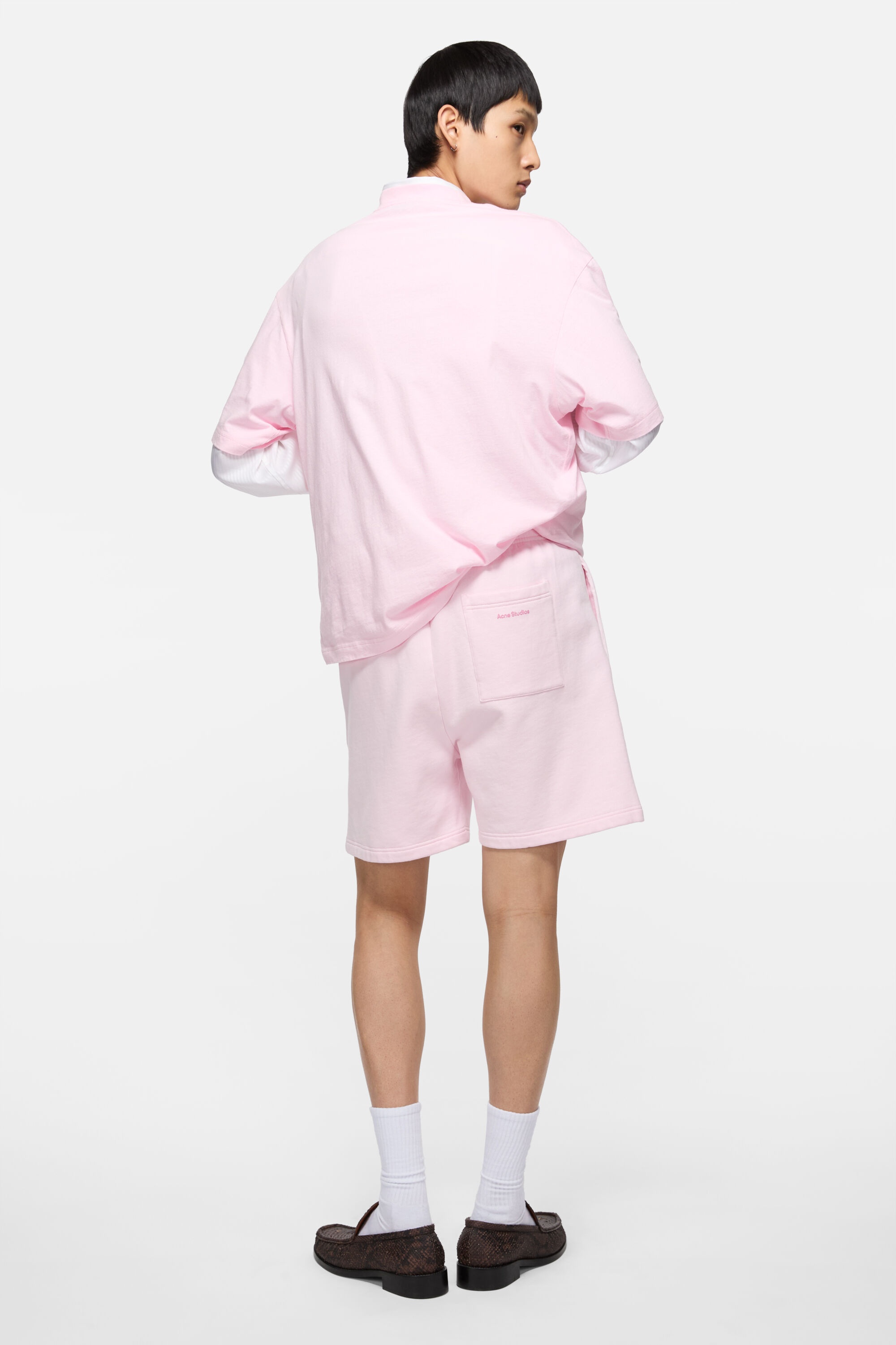 Fleece shorts - Blossom pink - 3
