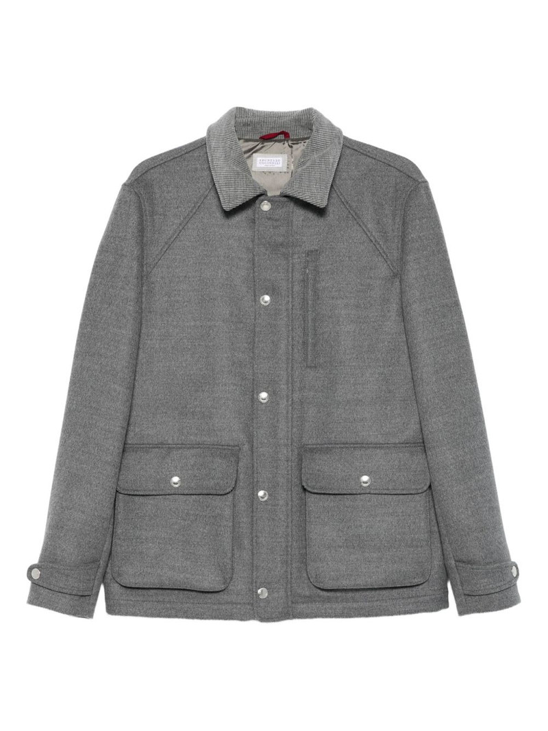 flap-pocket wool jacket 1