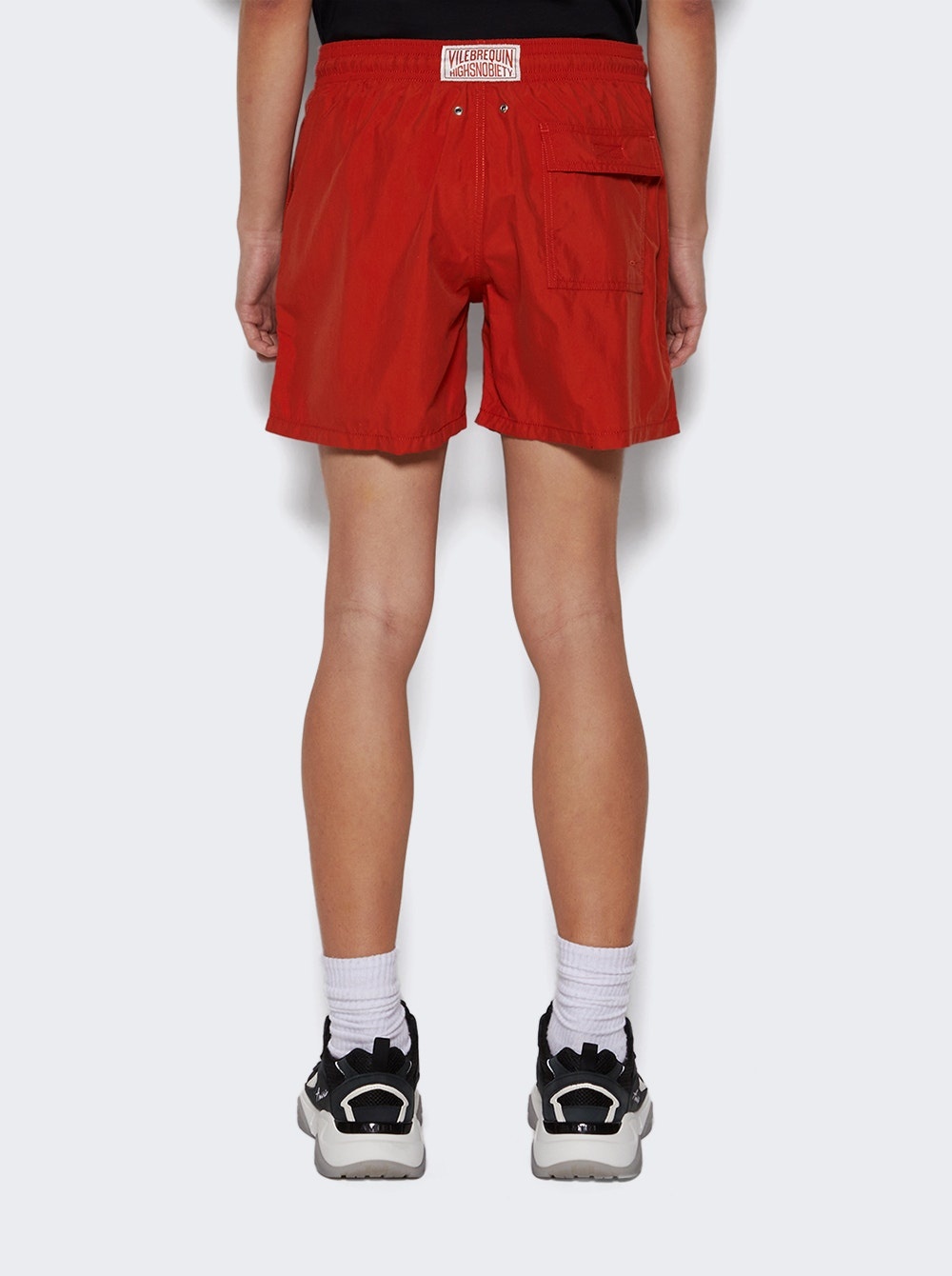 X Highsnobiety Moorea Swim Trunks Red Tea - 5