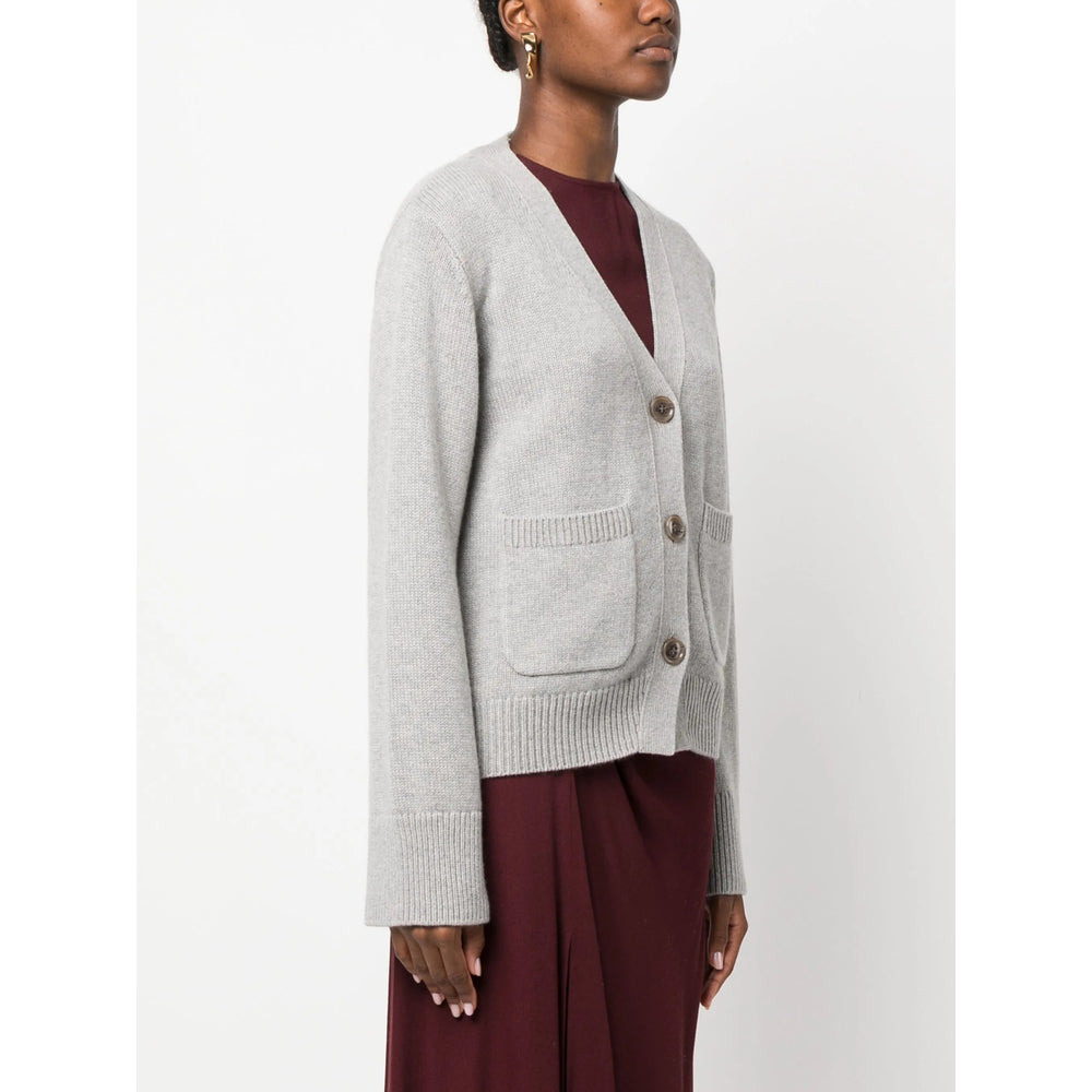 Lisa Yang Grey Knitwear - Cardigans Women - 3