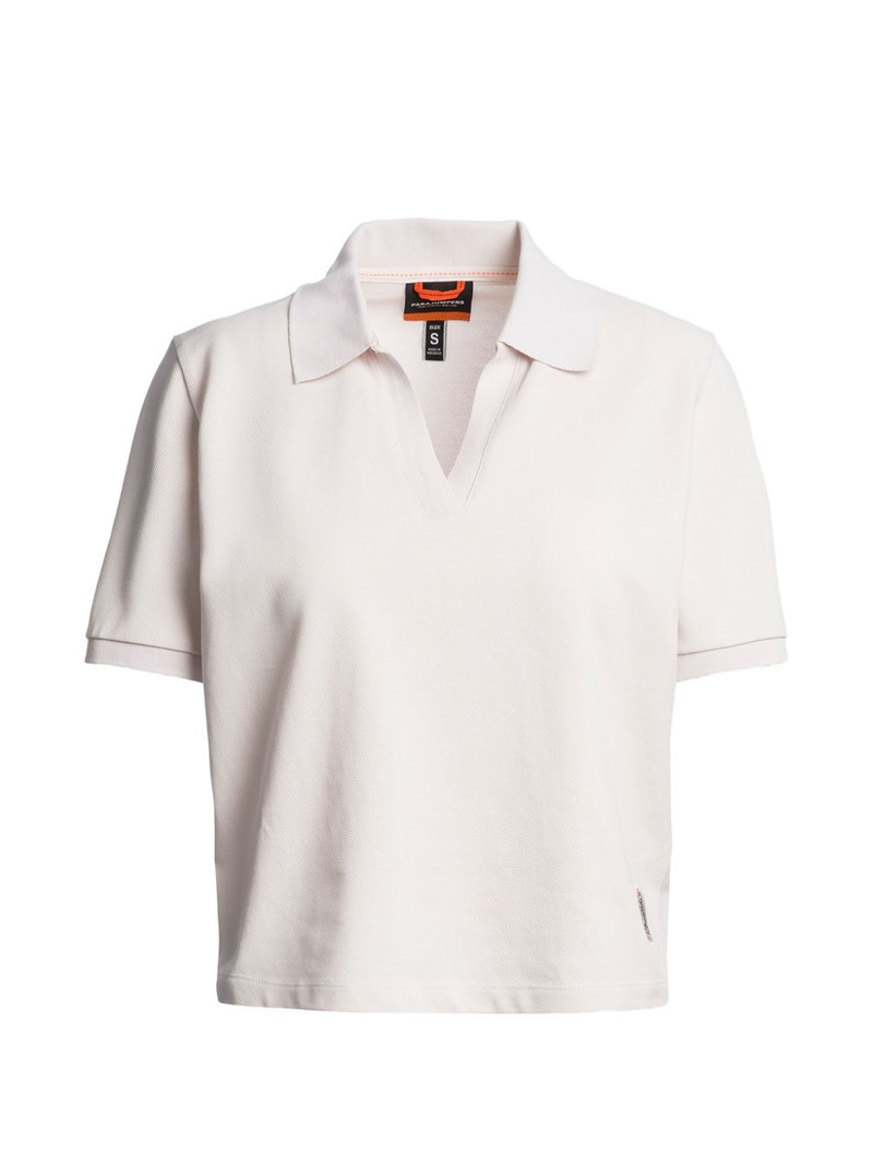 V-neck polo top 1