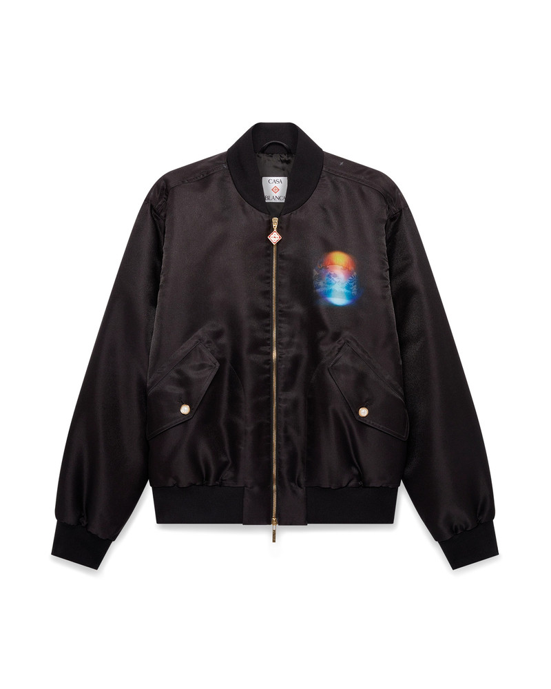 Organza Gradient Bomber Jacket | Casablanca Paris 1