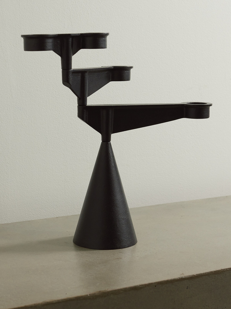 Spin Mini Cast Iron Candelabra 1