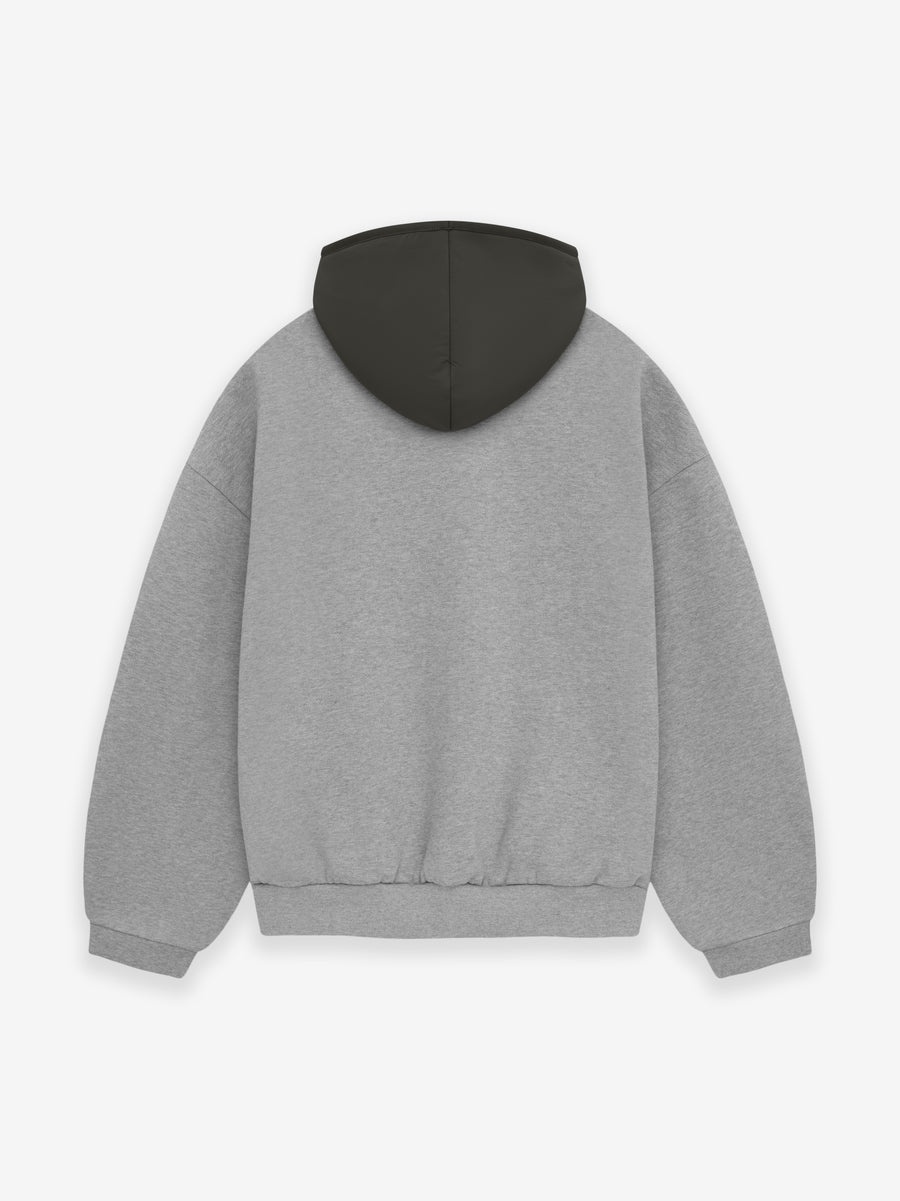 Nylon Fleece Hoodie - 2