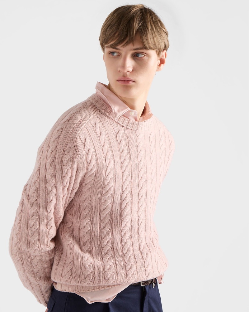 Wool and cashmere crew-neck sweater 3