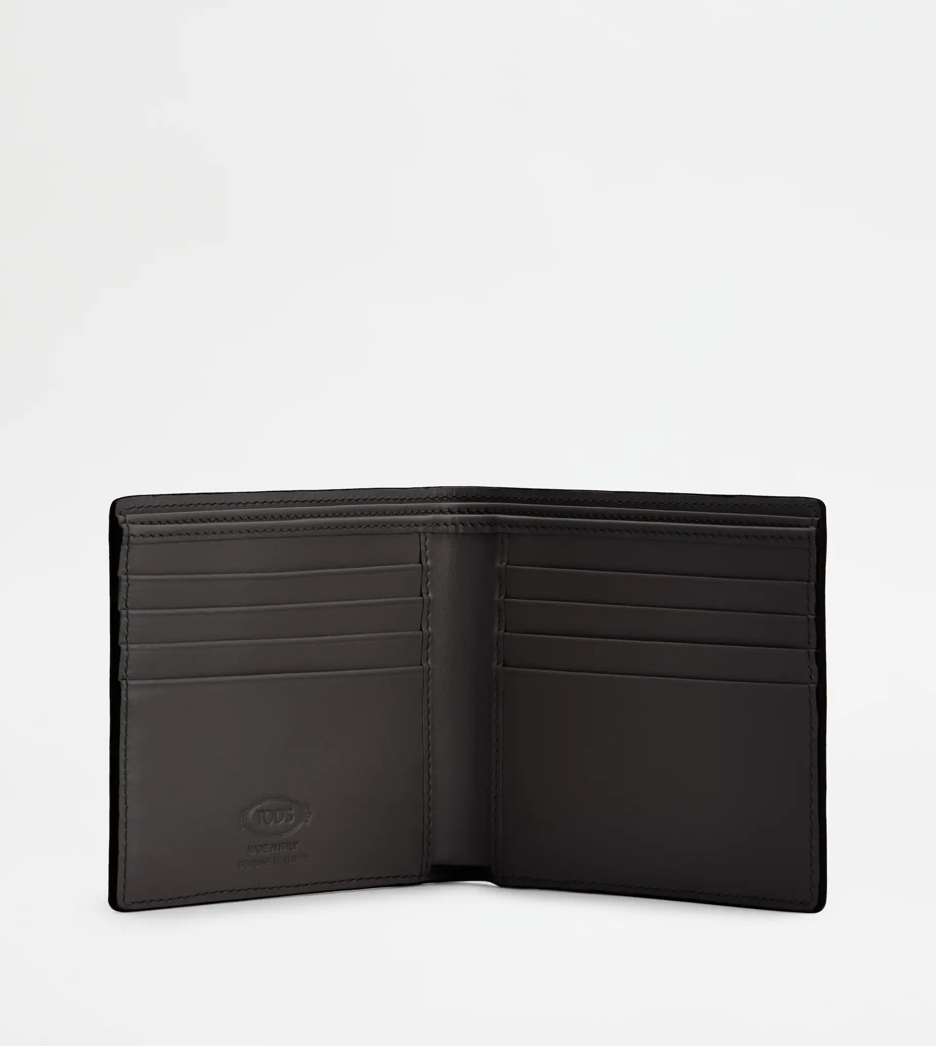 WALLET IN LEATHER - BLACK - 2