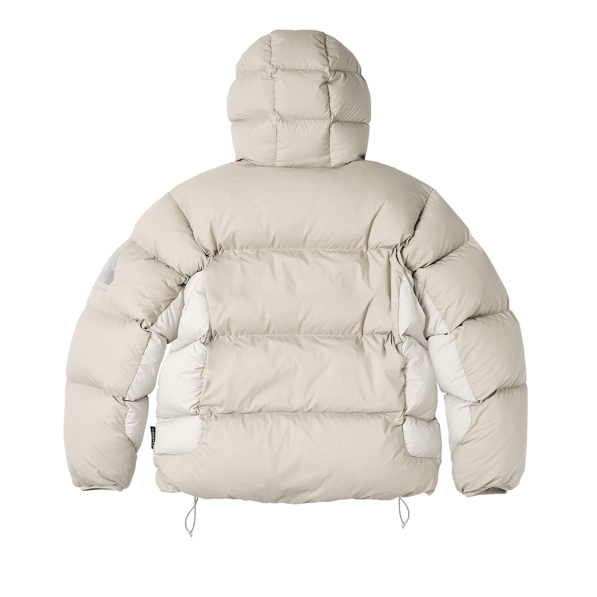 Palace Pertex Matte Balaclava Puffa 'Stone Arctica' - 2