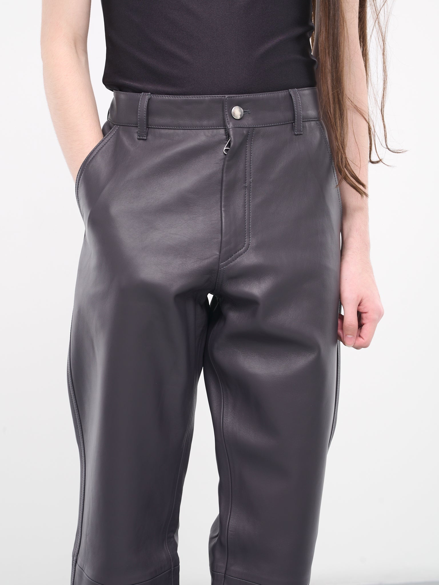 Titan Leather Trousers - 4