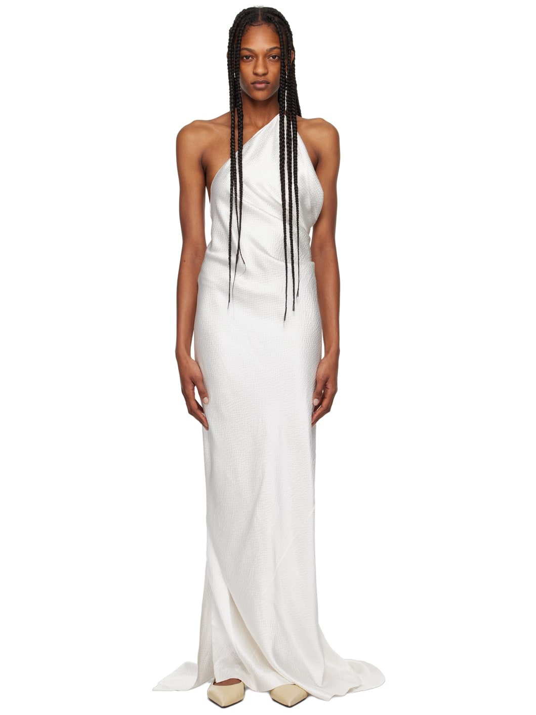 White Caroline Maxi Dress - 1