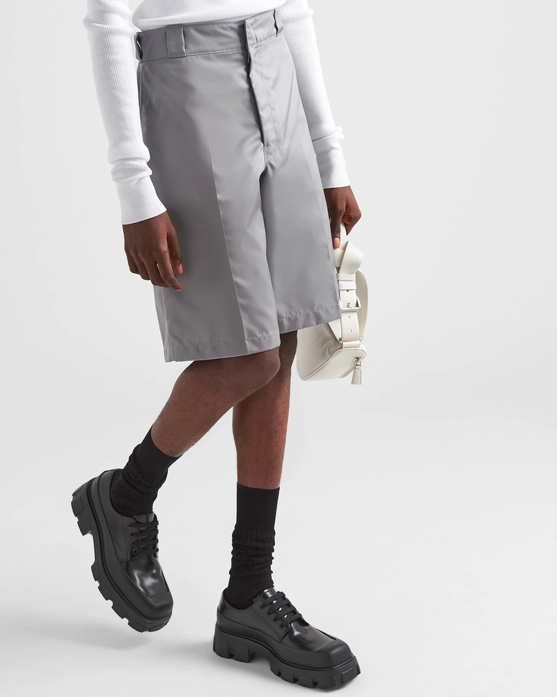 Prada Brushed leather Derby shoes outlook