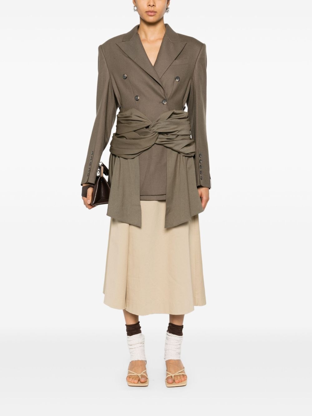Wrapped blazer - 2