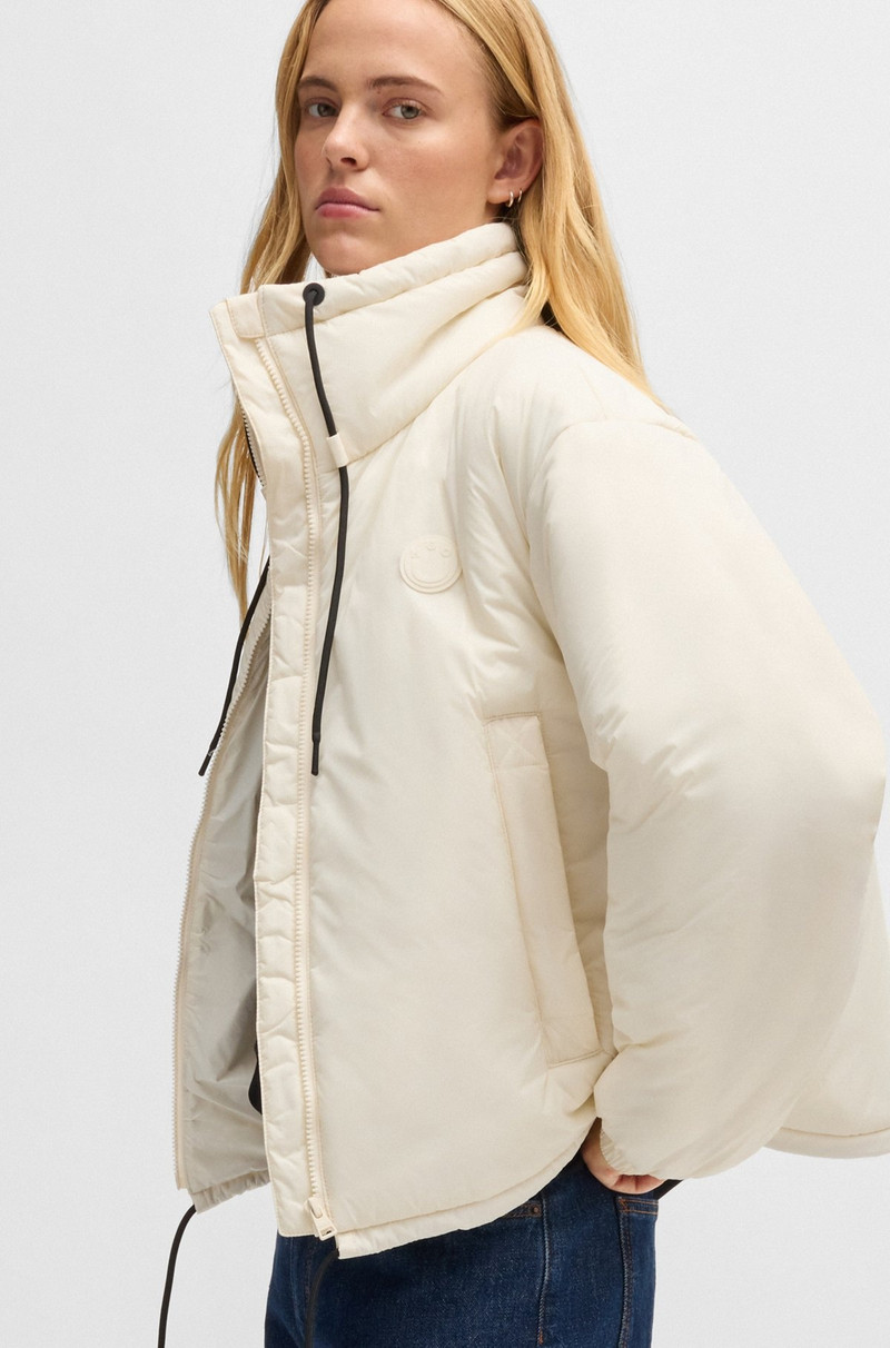 WATER-REPELLENT JACKET WITH HAPPY HUGO LOGO 6