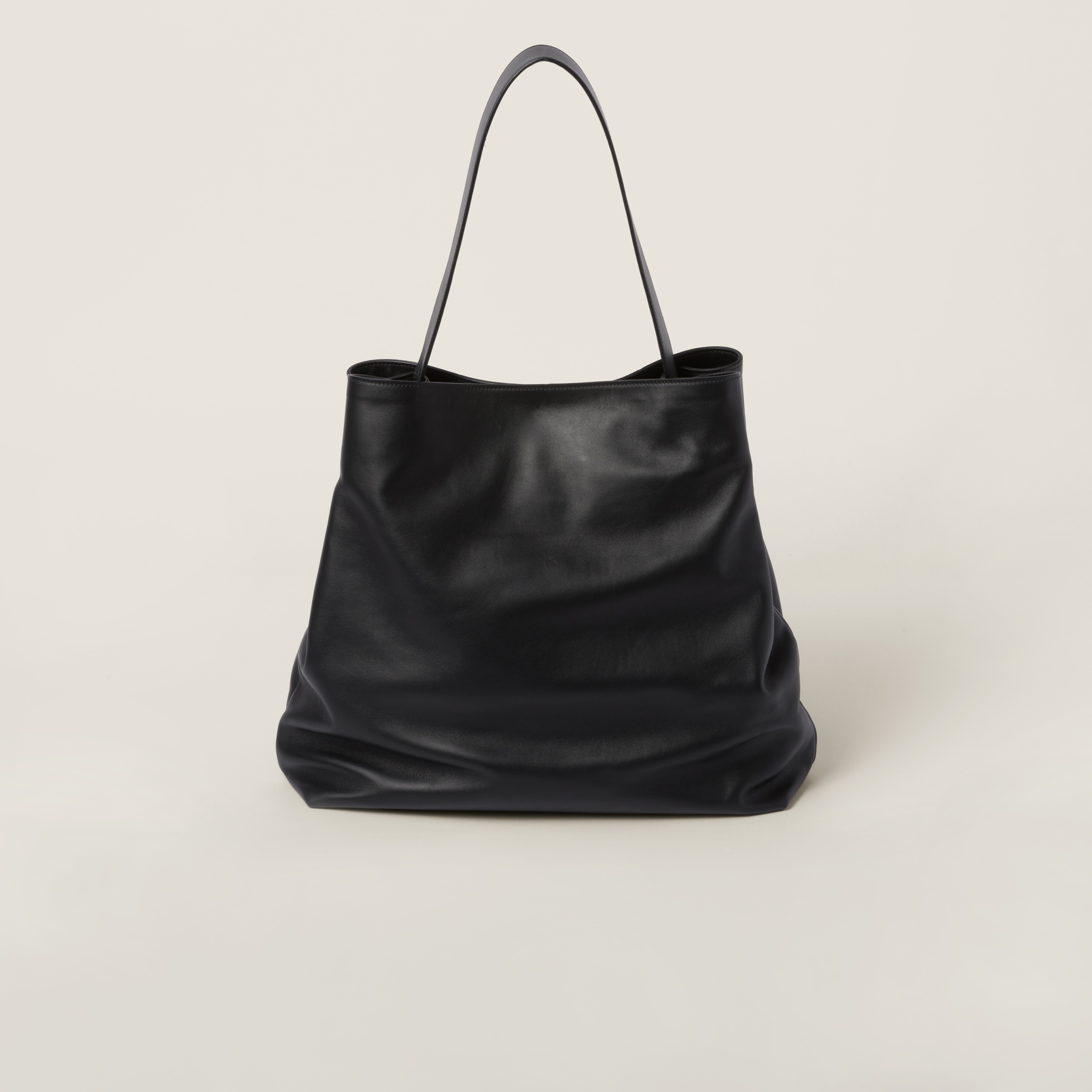 Leather hobo bag - 4