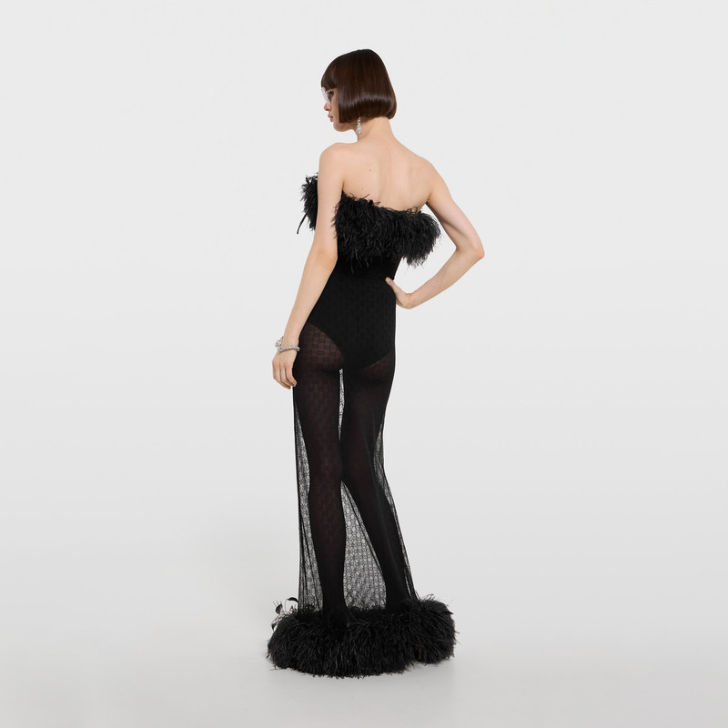 GG lace long dress 4