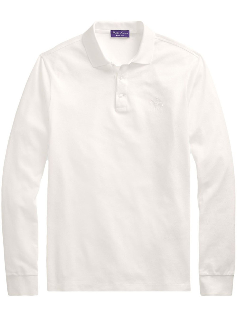 Polo Pony-embroidered polo shirt 1