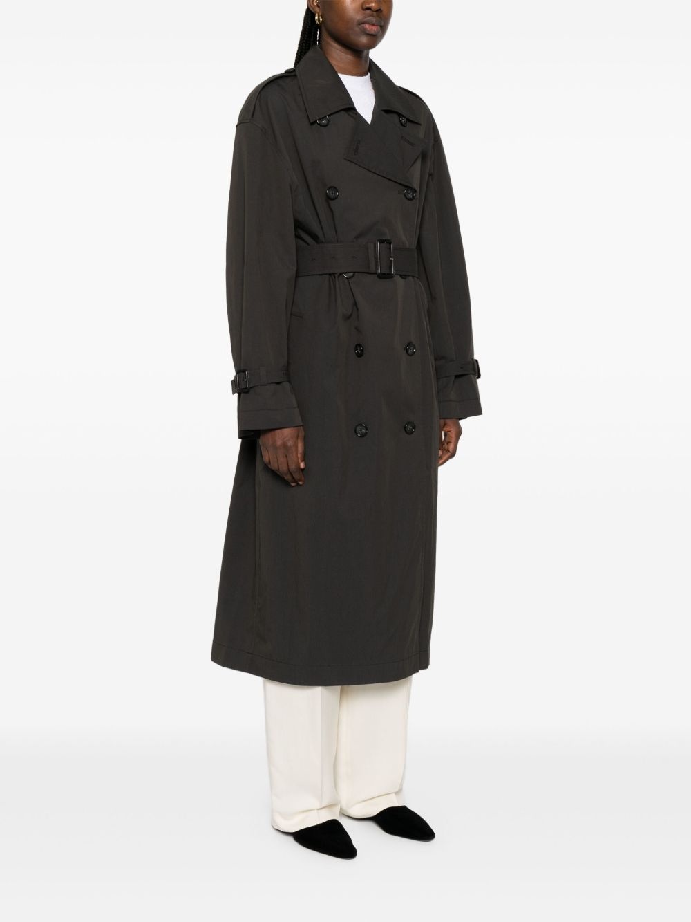 crisp summer trench coat - 3