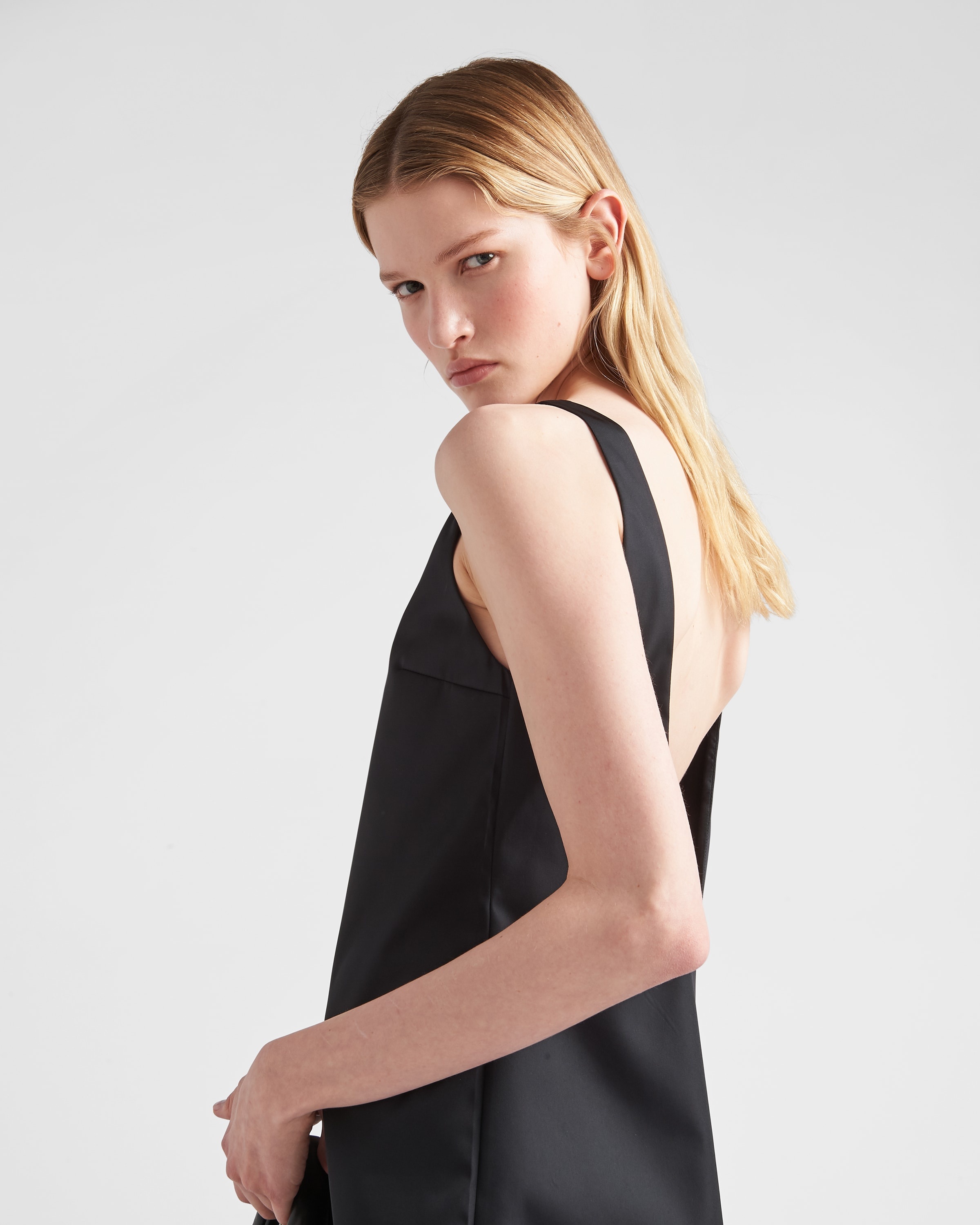 ★PRADA  Re-Nylon 半袖ドレス★ Prada Re-Nylon mini-dress | REVERSIBLE