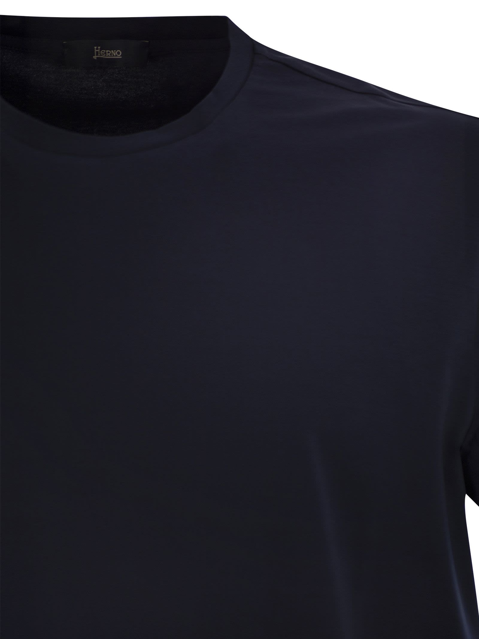 Herno Men Stretch Cotton T-Shirt - 4
