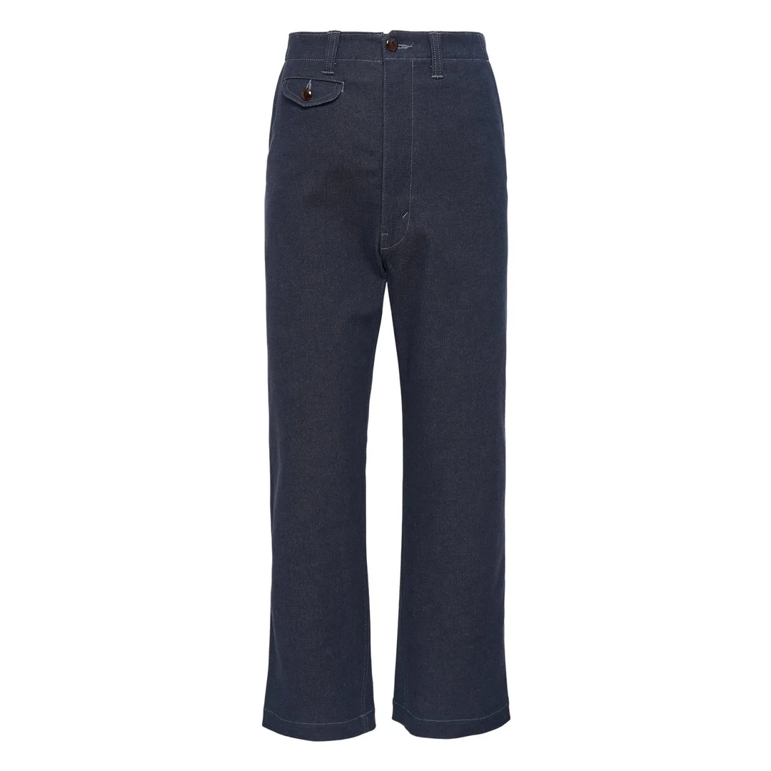 Reactive Dyed Denim Pants - 1