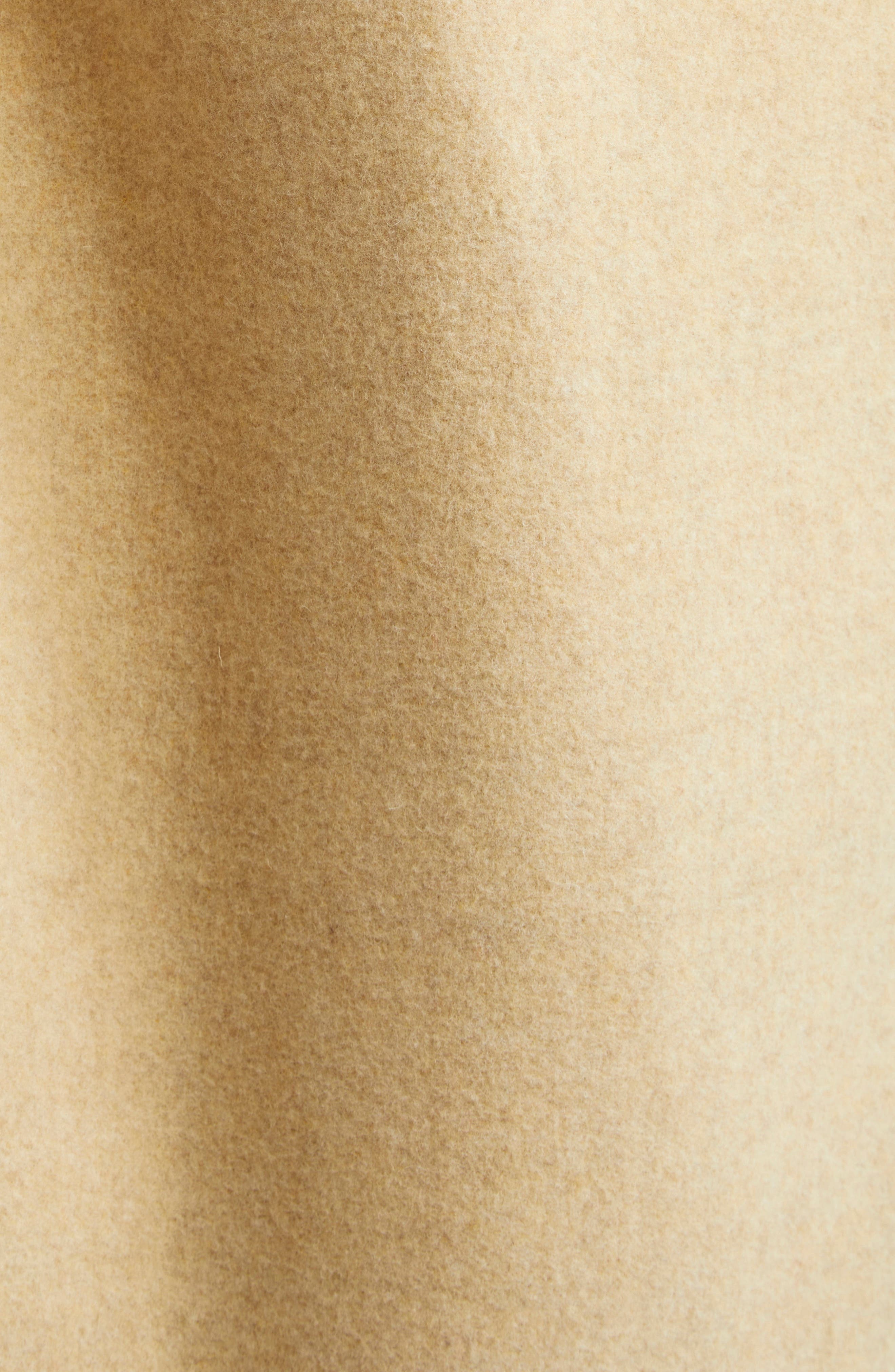 burberry Hampshire Wool Reversible Hooded Coat in Sand Ip Check at Nordstrom - 7