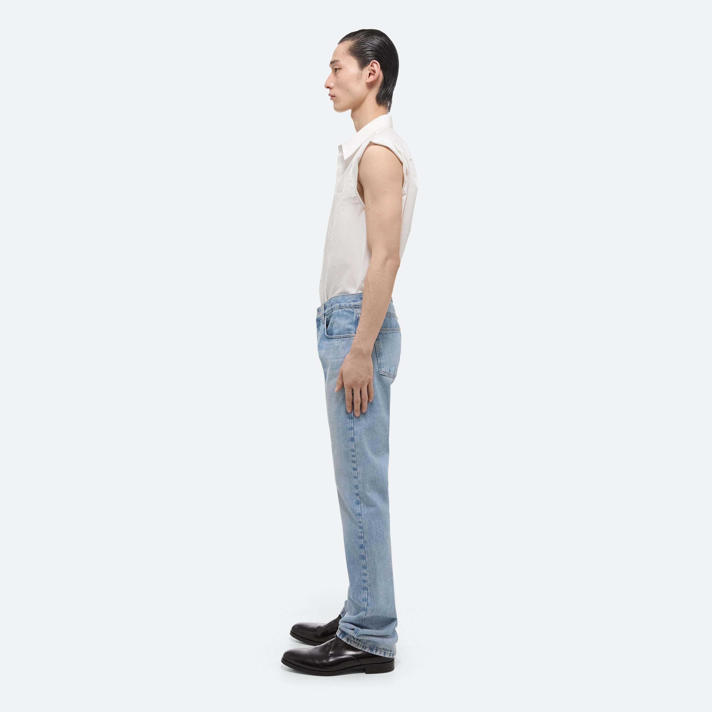 LOW-RISE STRAIGHT JEANS - 4