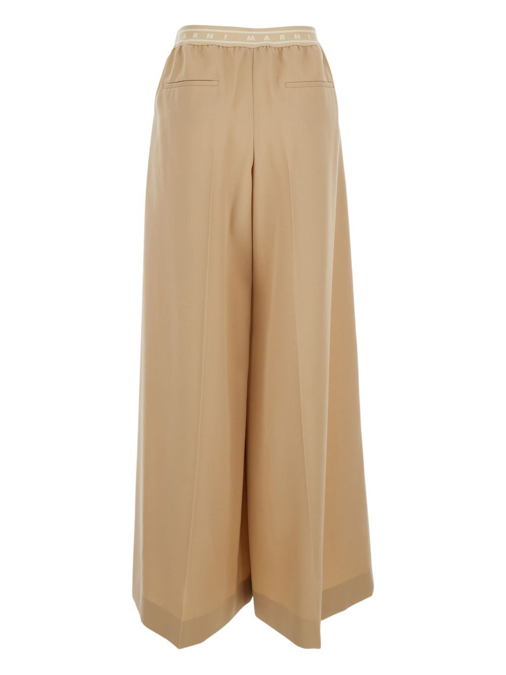 logo-waistband trousers - 2
