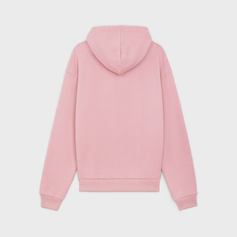 CELINE LOOSE CELINE HOODIE IN COTTON FLEECE outlook