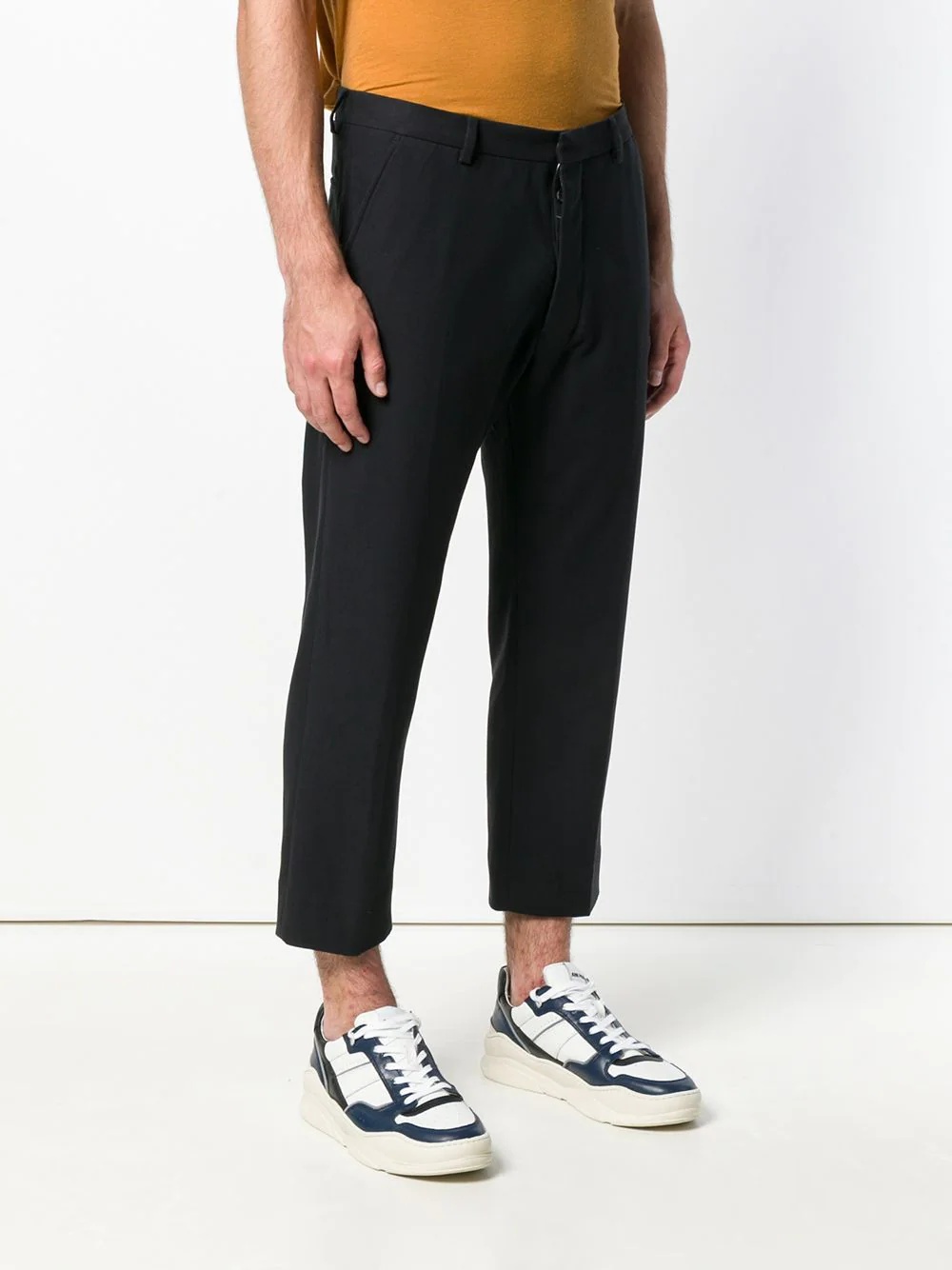 Straight Fit Trousers - 3