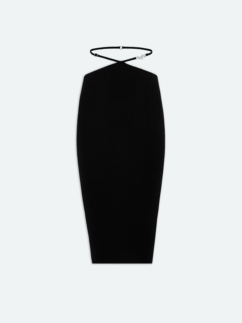 AMIRI STAGGERED 미디 SKIRT - 1
