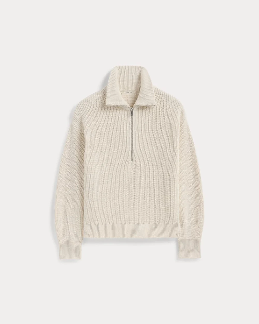 THE HALF-ZIP IN EVERYDAY COTTON - 1