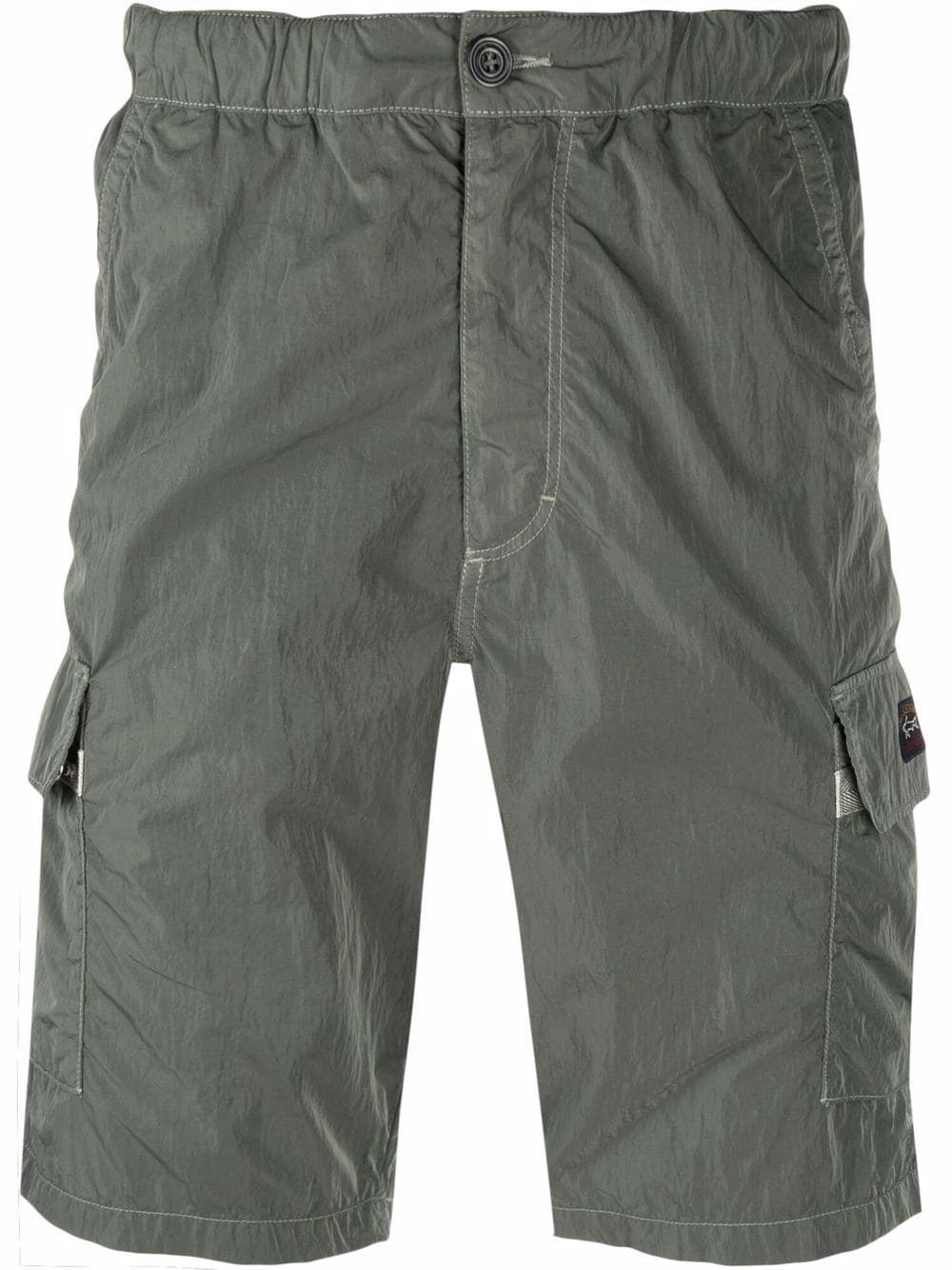 knee-length cargo shorts - 1