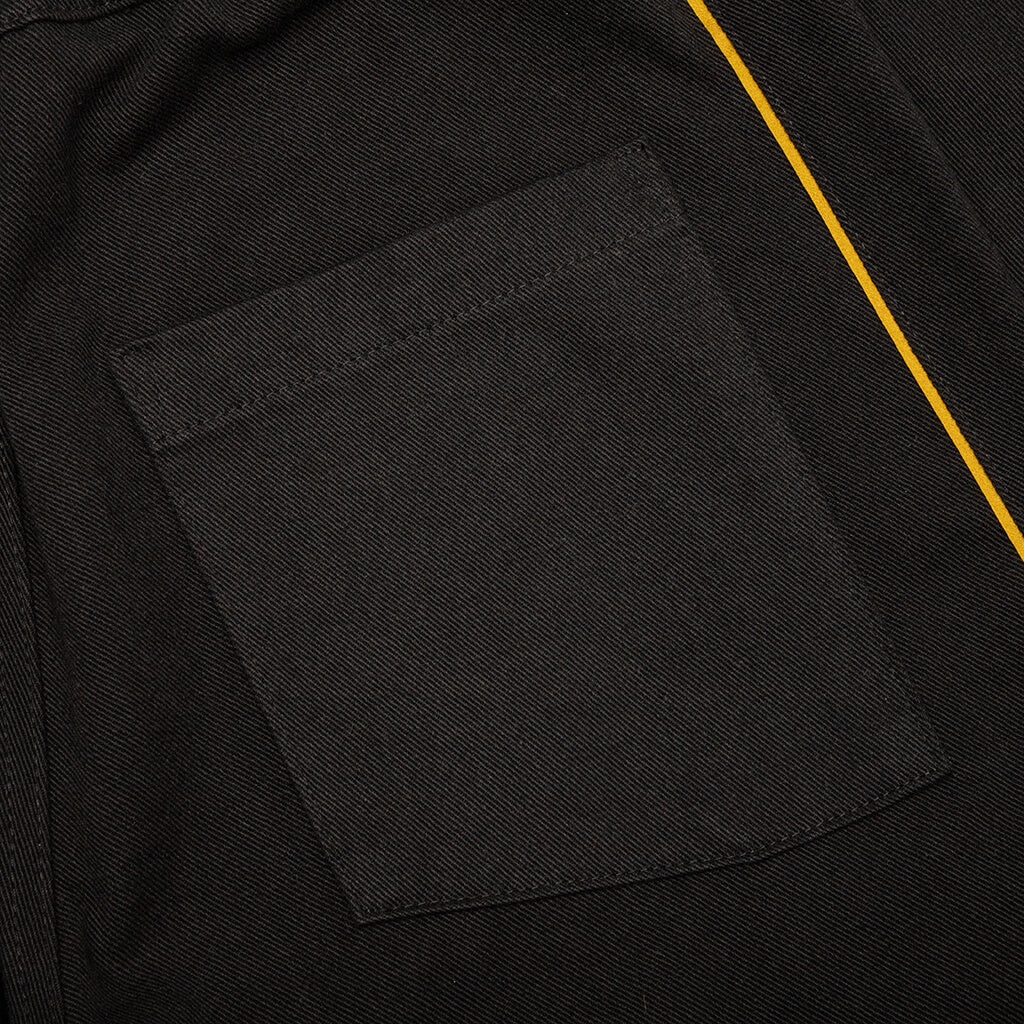 RHUDE PIPED TWILL PANT - BLACK - 5