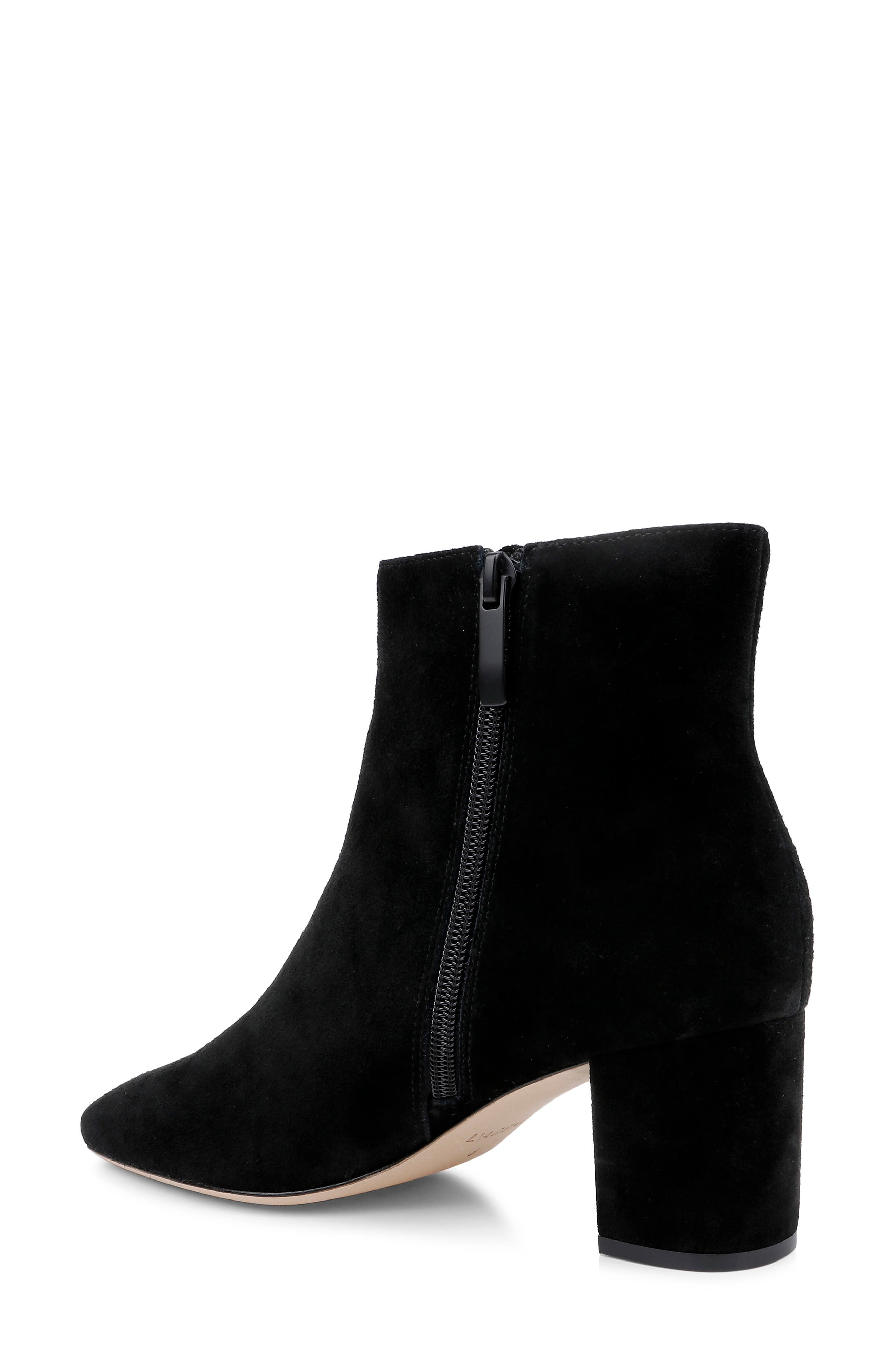 L'AGENCE Melanie Bootie in Black Suede at Nordstrom - 2
