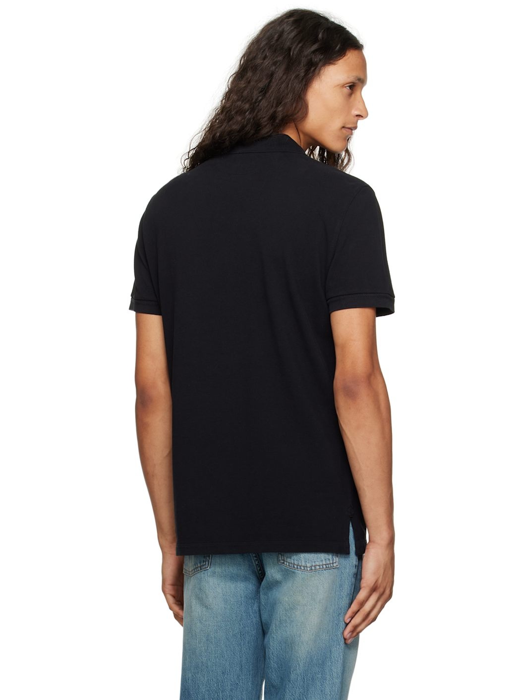 Black Tennis Polo - 3
