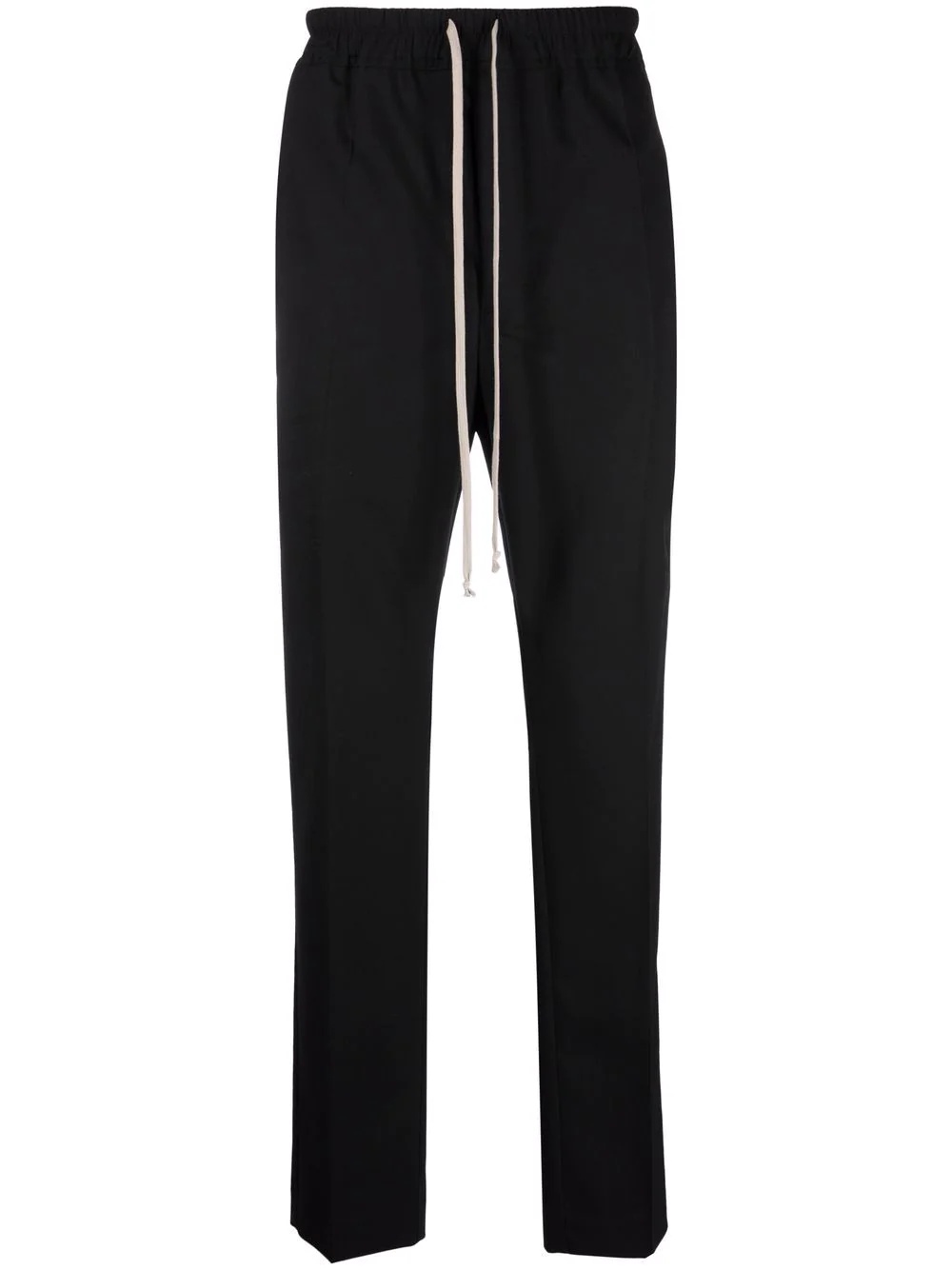 drawstring tapered trousers - 1