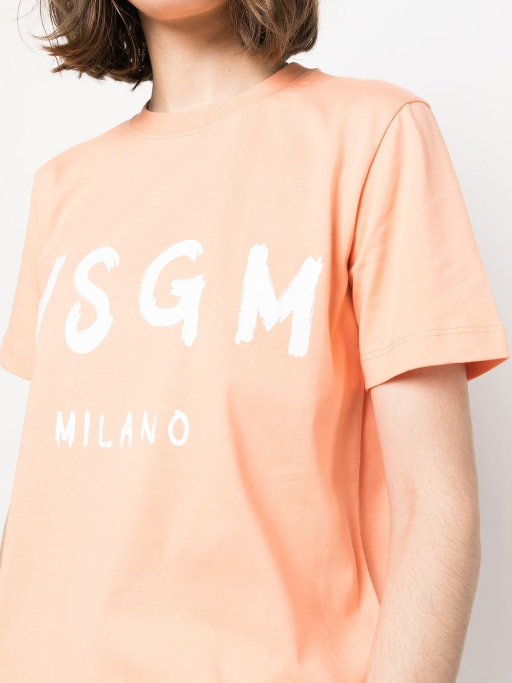 logo-print cotton T-shirt - 5