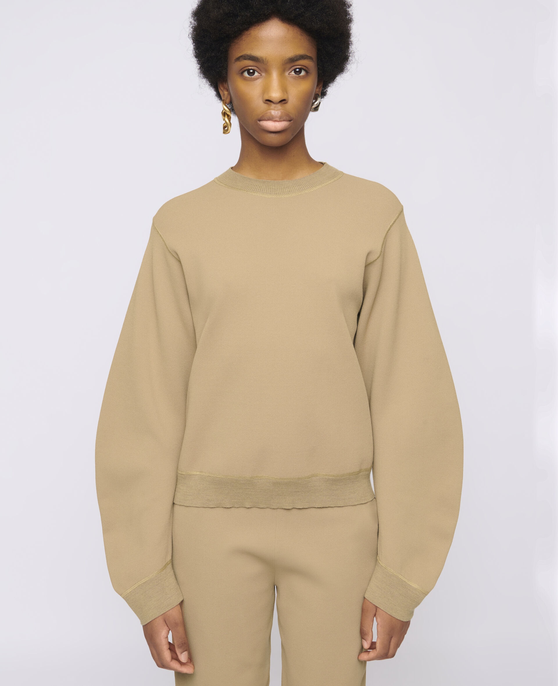 Compact Knit Sweater - 4