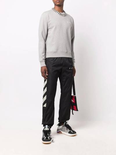 Off-White diagonal-stripe track pants outlook