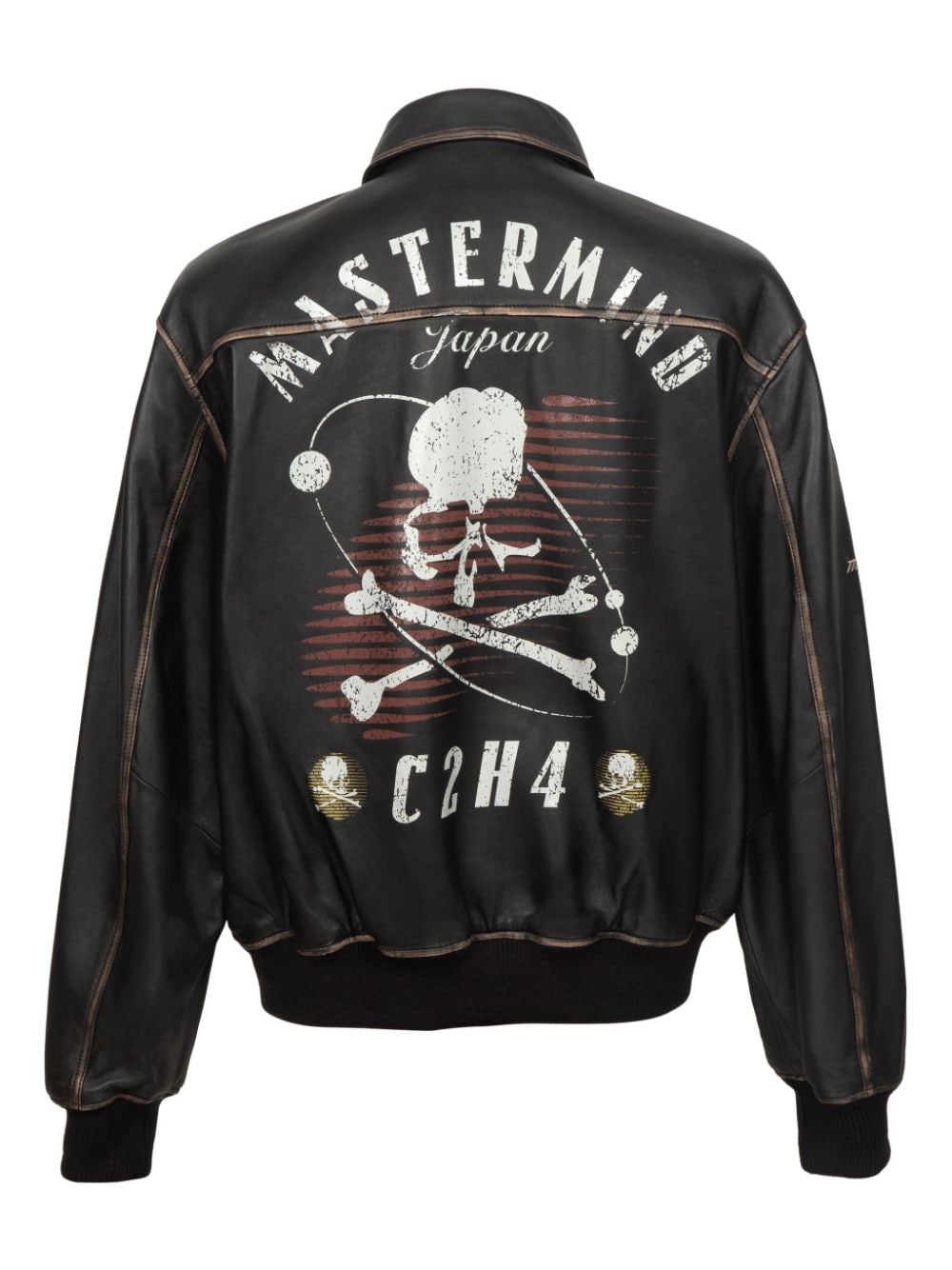 leather bomber jacket - 2