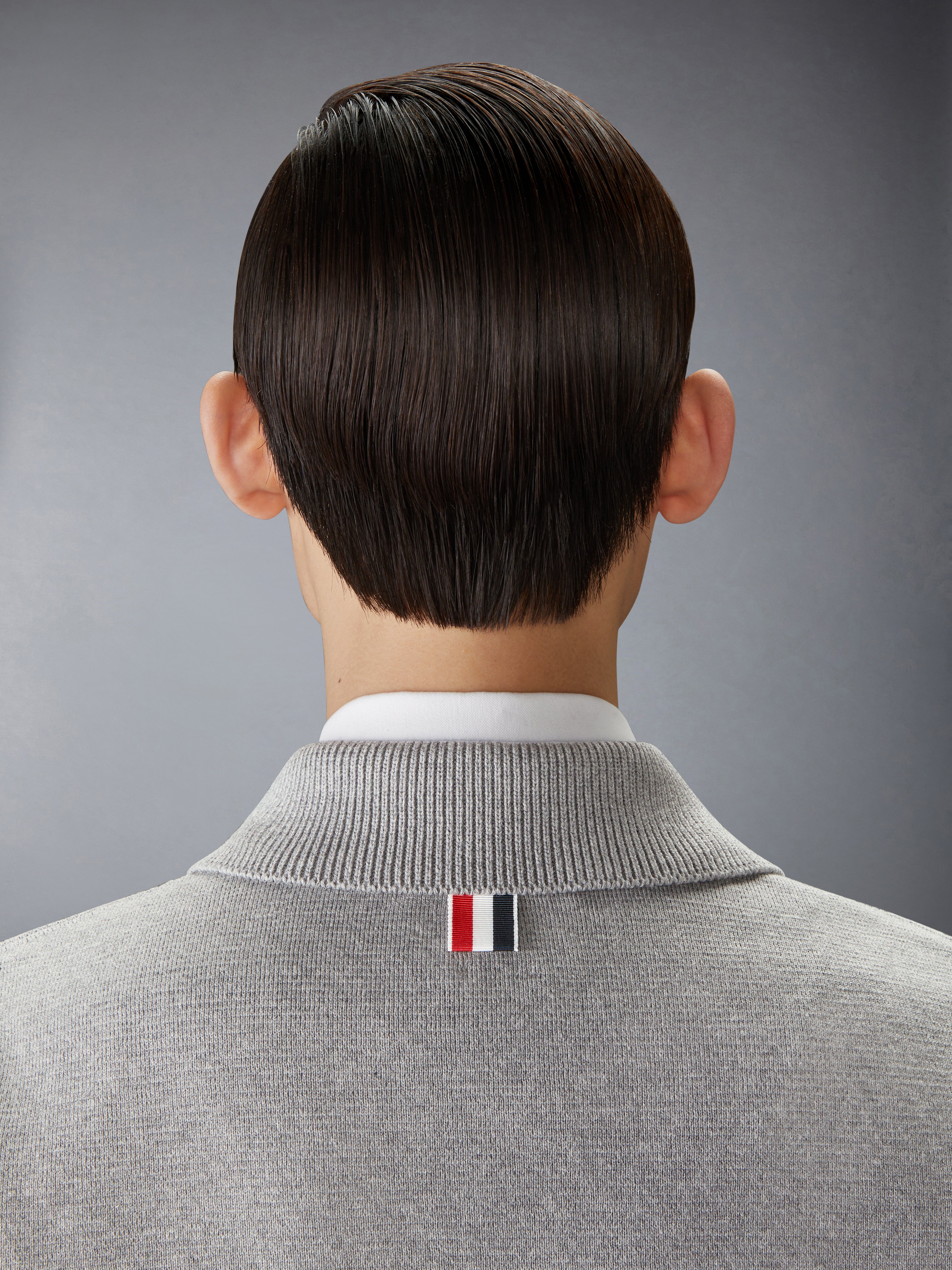 COTTON MILANO STITCH ARMBAND BOMBER JACKET - 5