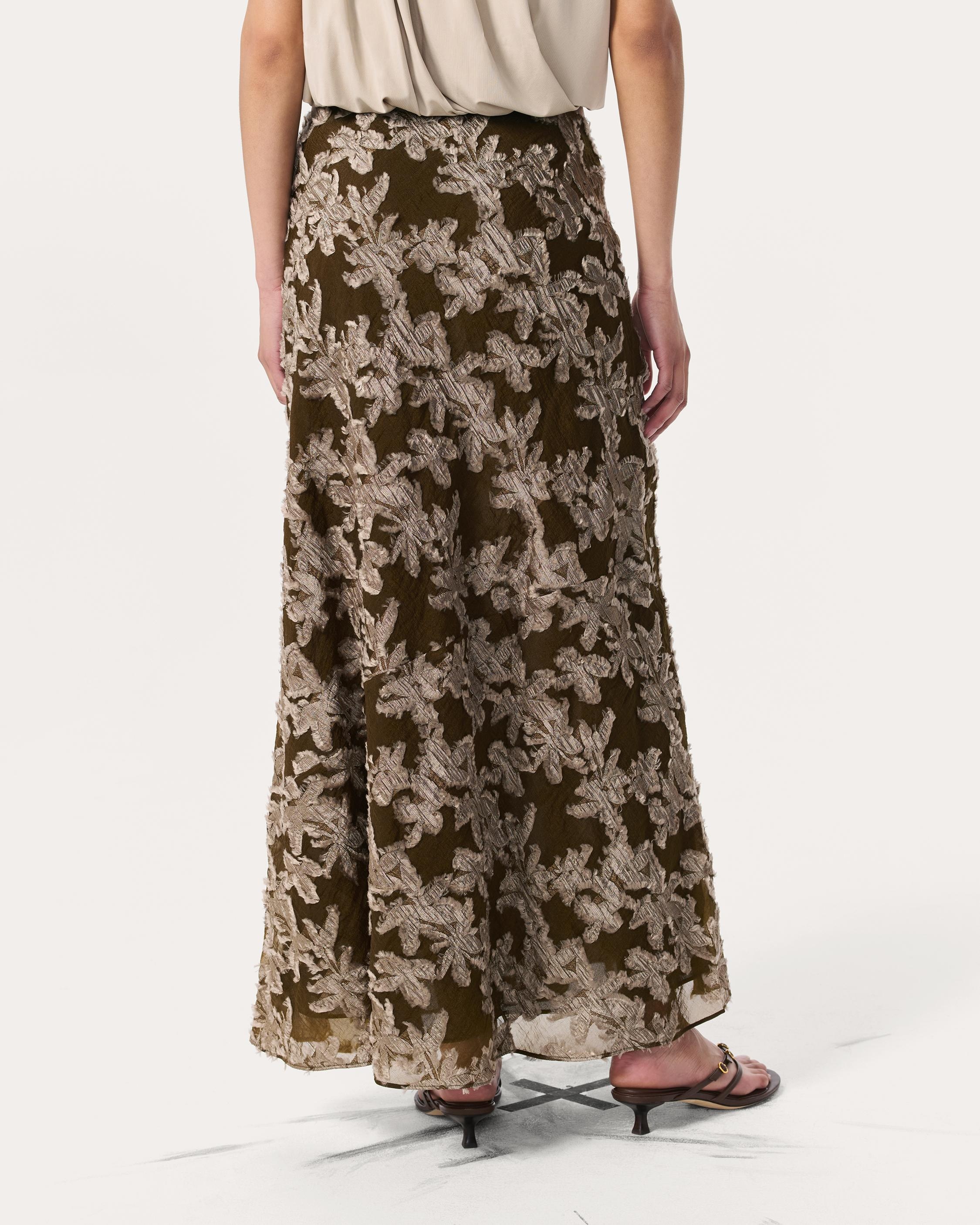 Wren Fil Coupé Maxi Skirt - 6